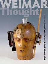 Weimar Thought - Peter E. Gordon ; John P. McCormick - 9780691135106