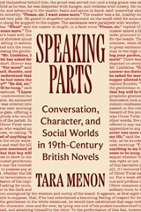 Speaking Parts - Tara Menon - 9780691235813
