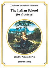 The Italian School for 4 Voices - PETTI,  Anthony G. - 9780711920576