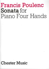 Sonata for Piano 4 Hands - Francis Poulenc - 9780711937901