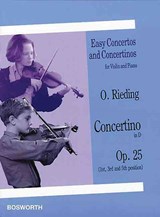 O REIDING CONCERTINO IN D OPUS -  - 9780711995390