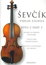 SEVCIK VIOLIN STUDIES OPUS 2 P - Otakar Sevcik - 9780711997011