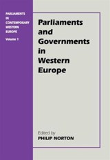 Parliaments in Contemporary Western Europe - PHILIP (UNIVERSITY OF HULL,  UK) Norton - 9780714643854