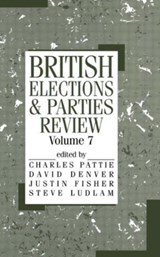 British Elections and Parties Review - DAVID DENVER ; JUSTIN (BRUNEL UNIVERSITY,  UK) Fisher ; Steve Ludlam ; Charles Pattie - 9780714644172