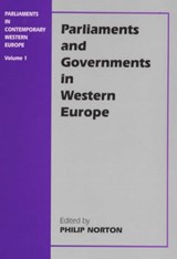 Parliaments in Contemporary Western Europe - PHILIP (UNIVERSITY OF HULL,  UK) Norton - 9780714648330