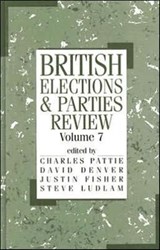 British Elections and Parties Review - DAVID DENVER ; JUSTIN (BRUNEL UNIVERSITY,  UK) Fisher ; Steve Ludlam ; Charles Pattie - 9780714648606