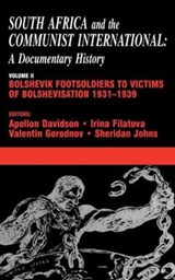 South Africa and the Communist International - Apollon B. Davidson ; Irina Filatova ; Valentin P. Gorodnov ; Sheridan Johns - 9780714652818