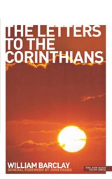 The Letters to the Corinthians - William Barclay - 9780715208984