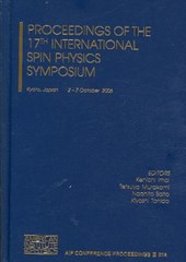 Proceedings of the 17th International Spin Physics Symposium