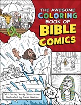 The Awesome Coloring Book of Bible Comics - Sandy Silverthorne - 9780736971034