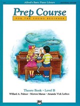 Alfred's Basic Prep Course Theory Book Level B - PALMER,  Willard A. ; Manus, Morton ; Lethco, Amanda Vick - 9780739032718