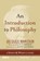 An Introduction to Philosophy, Jacques Maritain - Gebonden - 9780742550520