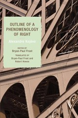 Outline of a Phenomenology of Right - Alexandre Kojeve - 9780742559059
