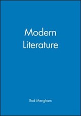 Modern Literature - MENGHAM,  Rod - 9780745619590