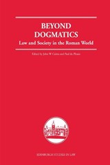 Beyond Dogmatics - John W. Cairns ; Paul du Plessis - 9780748627936