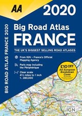 AA Big Road Atlas France 2020 - Aa Publishing - 9780749581381