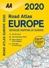 AA Road Atlas Europe 2020 - Aa Publishing - 9780749581428