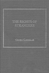 The Rights of Strangers - Georg Cavallar - 9780754606321