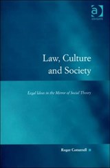 Law, Culture and Society - Roger Cotterrell - 9780754625117
