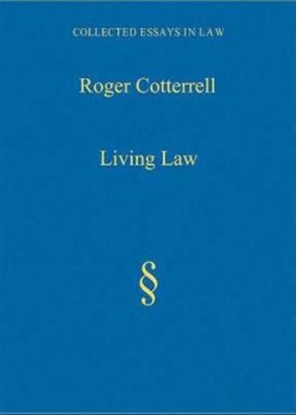 Living Law, Roger Cotterrell - Gebonden - 9780754627104