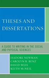 Theses and Dissertations - Isadore Newman ; Carolyn R. Benz ; David Weis ; Keith McNeil - 9780761808152