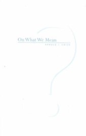 On What We Mean