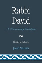 Rabbi David - Jacob Neusner - 9780761858478