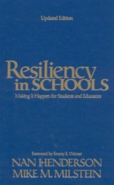 Resiliency in Schools - Nan Henderson ; Mike M. Milstein - 9780761946694