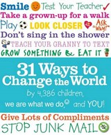 31 Ways to Change the World - TAYLOR,  Tanis - 9780763645069