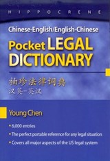 Chinese-English/English-Chinese Pocket Legal Dictionary - Young Chen - 9780781812153