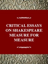 Critical Essays on Shakespeare's Measure for Measure - Wheeler, Richard P - 9780783804286