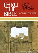 THRU THE BIBLE COMP INDEX - J. Vernon McGee - 9780785212539