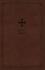 NRSV Catholic Edition Gift Bible, Brown Leathersoft (Comfort Print, Holy Bible, Complete Catholic Bible, NRSV CE) - Catholic Bible Press - 9780785230397