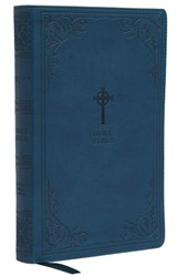 NRSV Catholic Edition Gift Bible, Teal Leathersoft (Comfort Print, Holy Bible, Complete Catholic Bible, NRSV CE) - Catholic Bible Press - 9780785230410