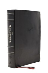 ESV, MacArthur Study Bible, Black Leathersoft - John F. MacArthur - 9780785235514