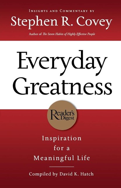 Everyday Greatness, Stephen R. Covey - Paperback - 9780785289593