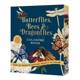 Butterflies, Bees & Dragonflies Coloring Book - Editors of Chartwell Books - 9780785846314