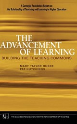 The Advancement of Learning - Mary Taylor Huber ; Pat Hutchings - 9780787981150