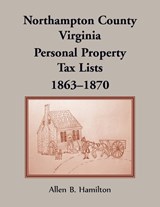 Northampton County, Virginia - HAMILTON,  Allen B - 9780788423550
