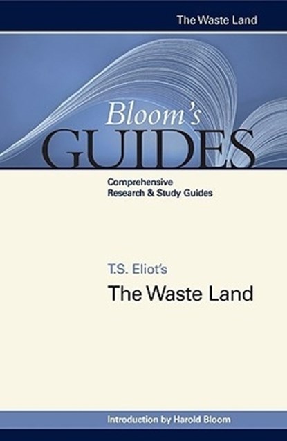 The Waste Land, Harold Bloom - Gebonden - 9780791093610