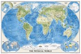 Maps, N: World Physical, Tubed - MAPS,  National Geographic - 9780792280880