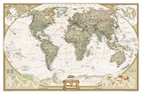 Wereldkaart politiek antiek National Geographique geplastificeerd 117 x 76 cm engelstalig - National Geographic - 9780792283256