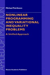 Nonlinear Programming and Variational Inequality Problems