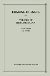 The Idea of Phenomenology