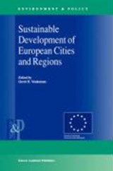 Sustainable Development of European Cities and Regions - Gerrit H. Vonkeman - 9780792364238