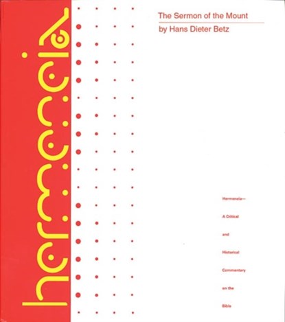 The Sermon on the Mount, BETZ,  Hans Dieter - Gebonden - 9780800660314