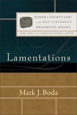 Lamentations - Mark J. Boda - 9780801030703