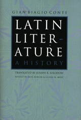Latin Literature - Gian Biagio (Universita degli studi di Pisa) Conte - 9780801862533