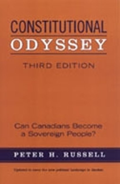 Constitutional Odyssey, Peter H. Russell - Gebonden - 9780802039361