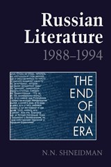 Russian Literature, 1988-94 - Norman N. Shneidman - 9780802074669